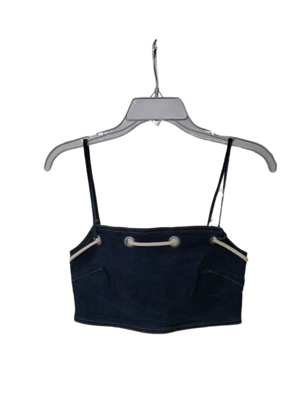 Tommy Girl (Tommy Hilfiger) Vintage denim camisole crop top | Medium